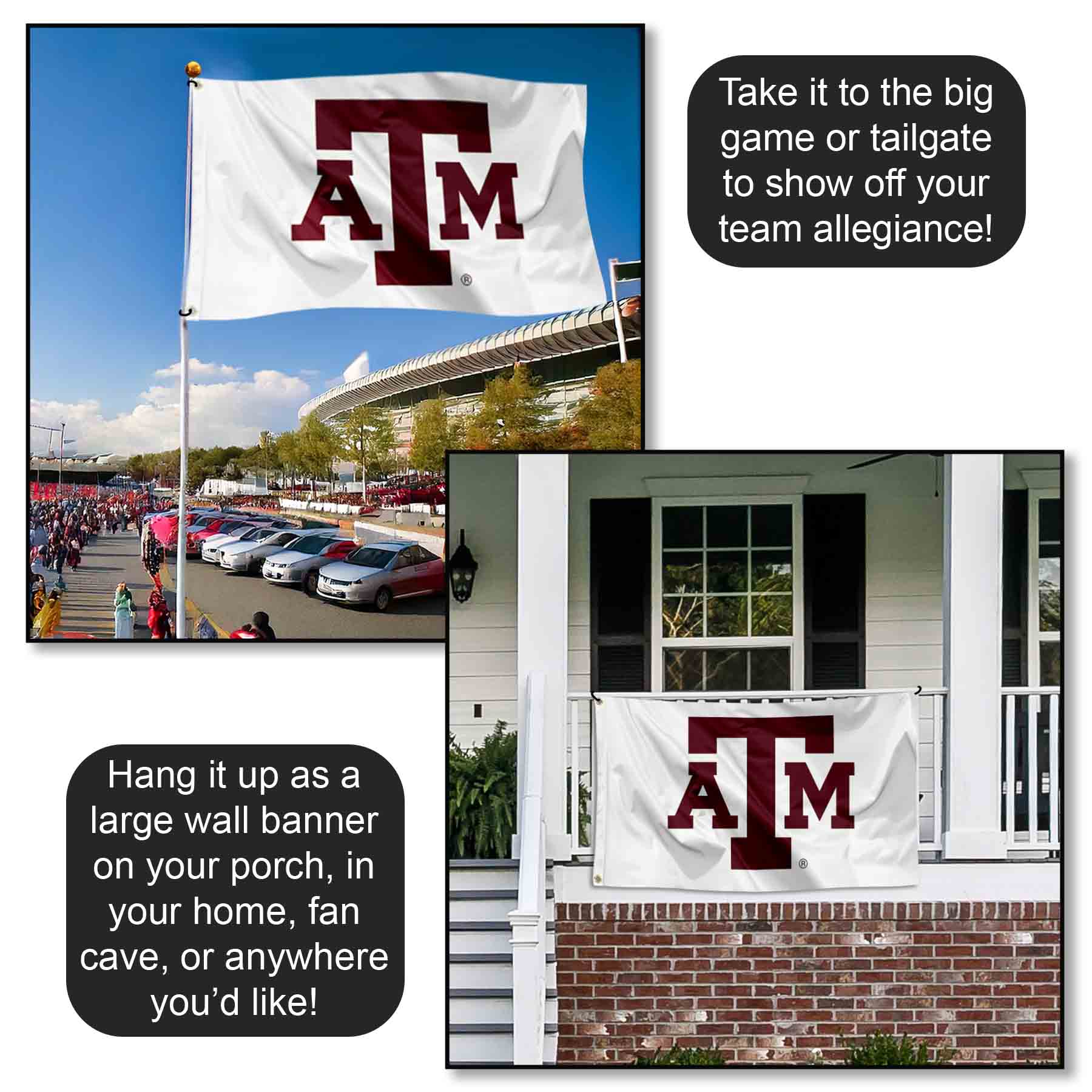 Texas A/&M Aggies White Flag