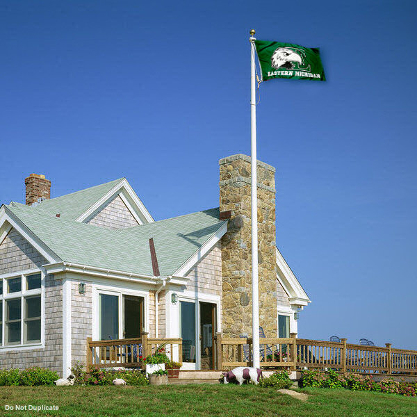 Eastern Michigan Banner Flag EMU Double Sided