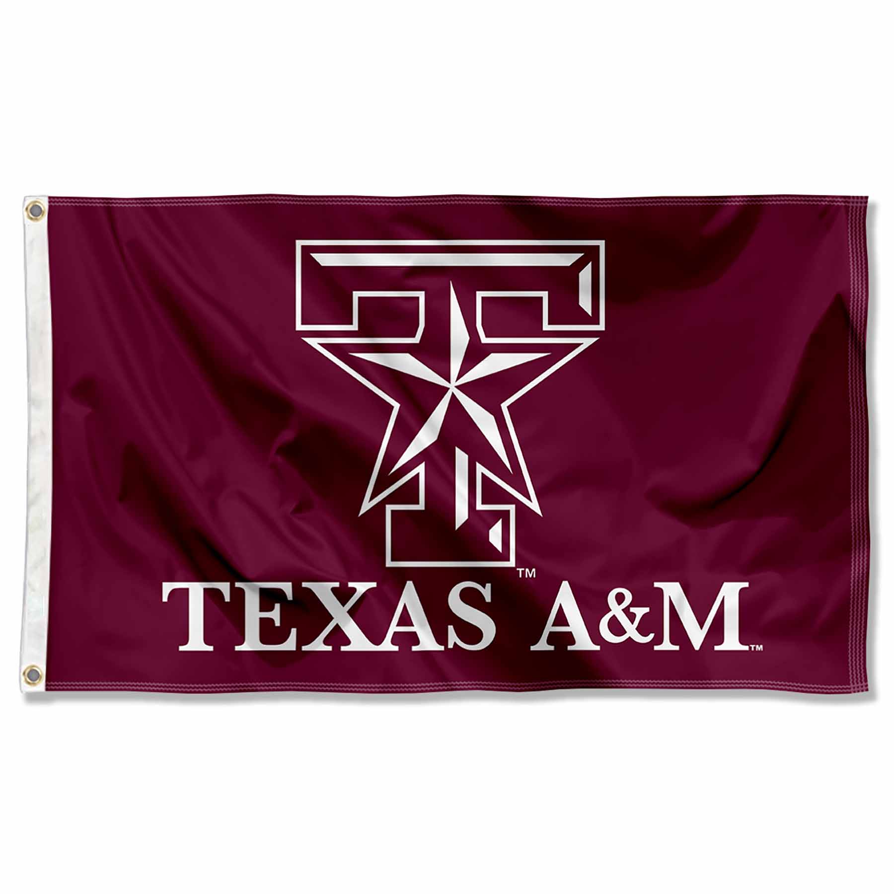 Texas A&M University Aggies Flag Star LogoLarge 3x5 816844016196 eBay