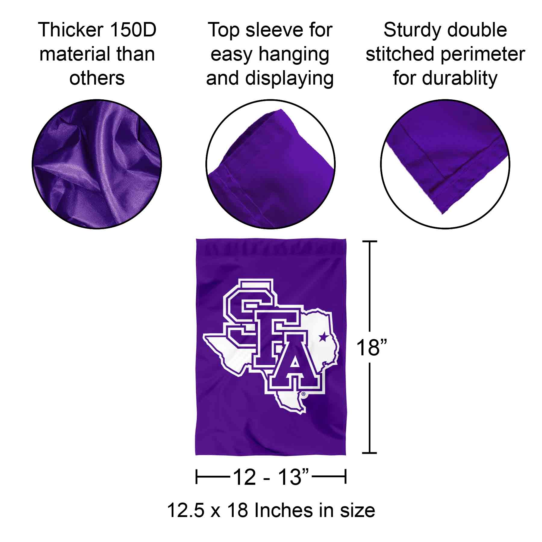 SFA Lumberjacks Garden Flag and Yard Banner