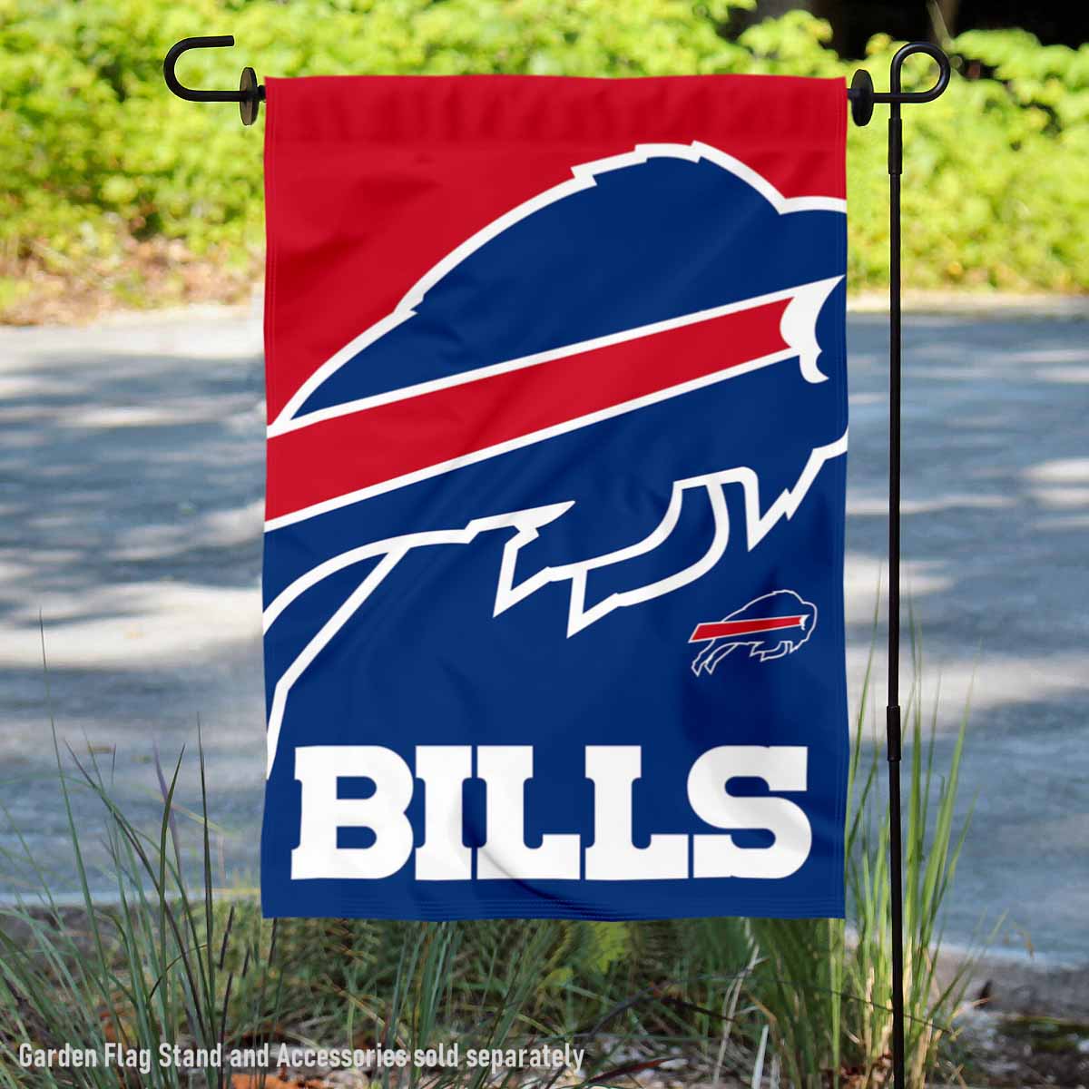 Buffalo Bills Large Logo Official Garden Yard Banner Flag - Picture 1 of 4