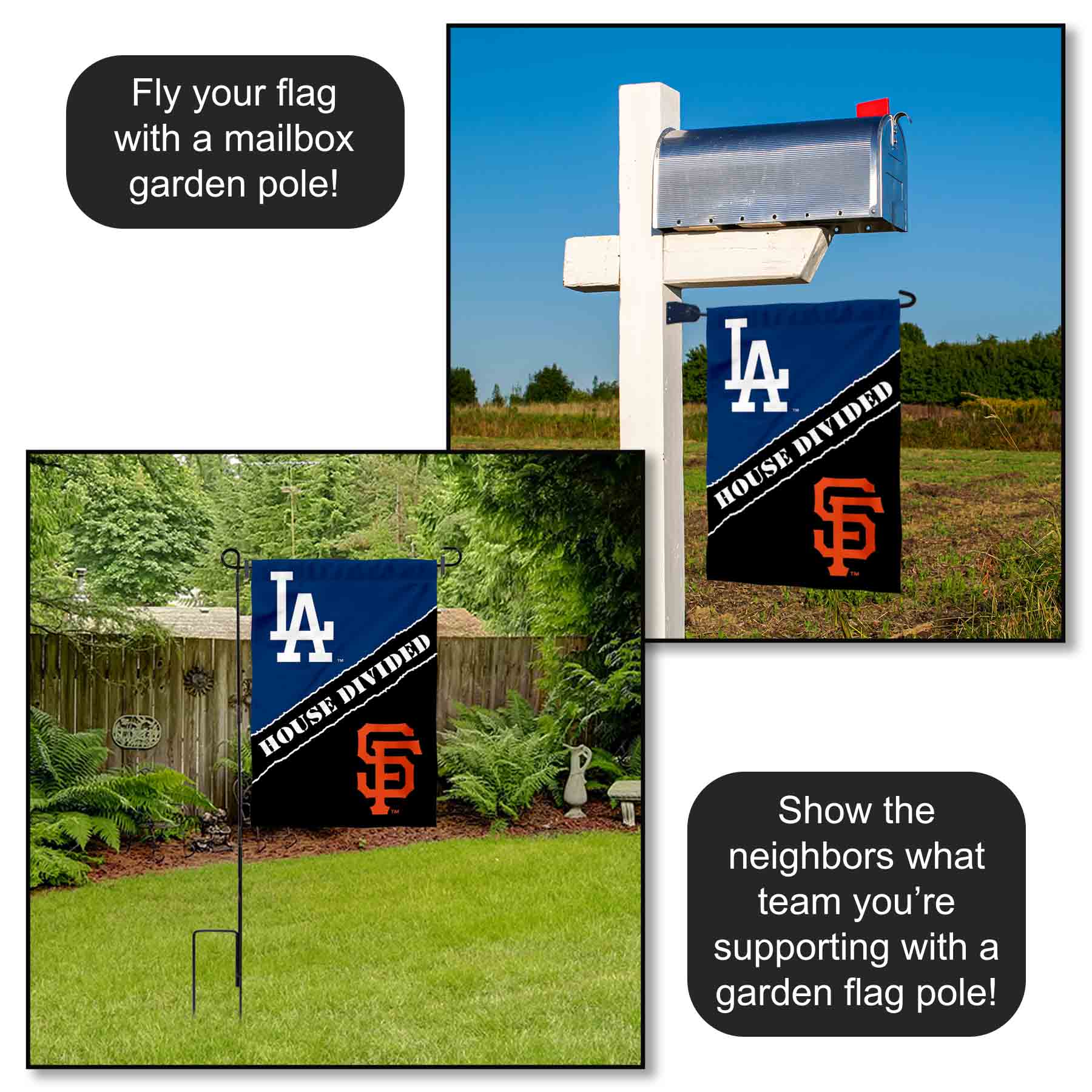 Discount Garden Flag Los Angeles Dodgers Garden Flag MLB For
