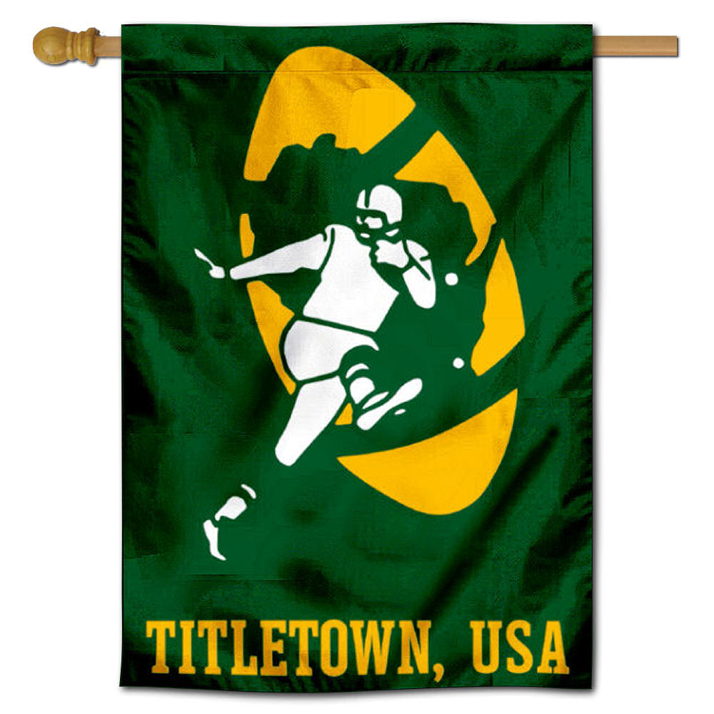 Nfl Green Bay Packers Titletown Usa House Flag And Banner