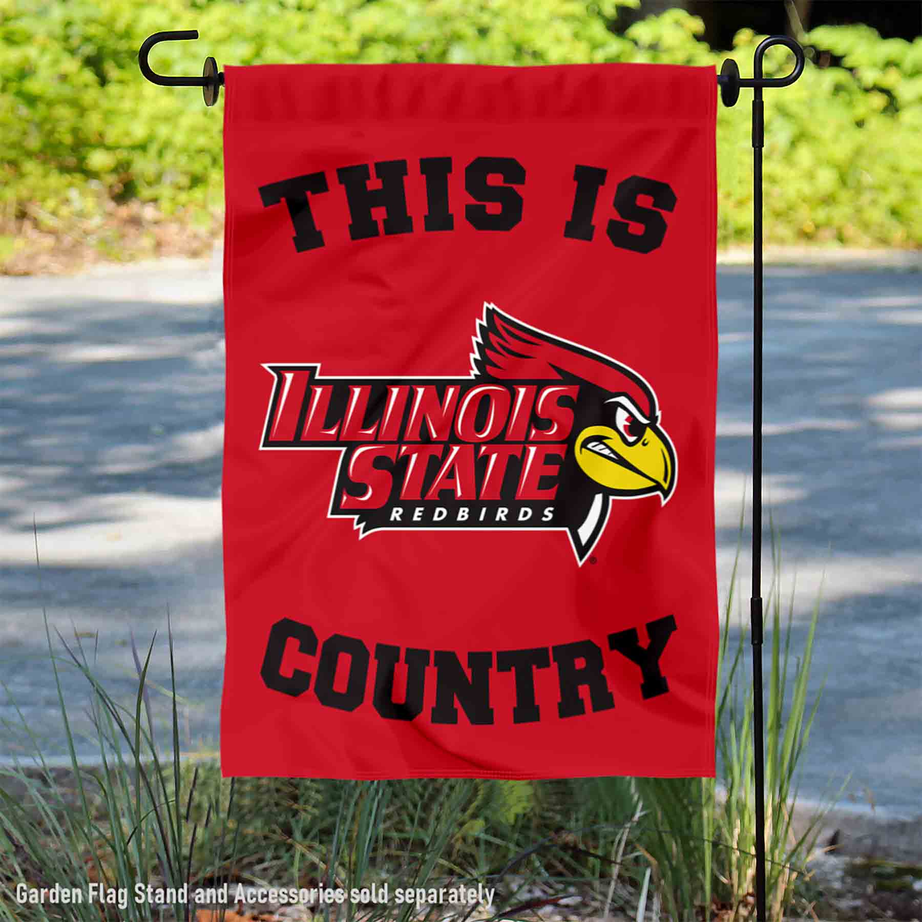 Illinois State Redbirds Felt Pennant - Full Size 12x30 Inches, Officially Licensed College Decor