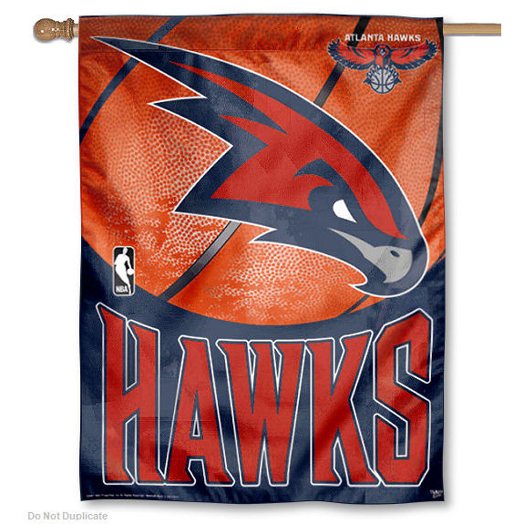 NBA Atlanta Hawks House Flag