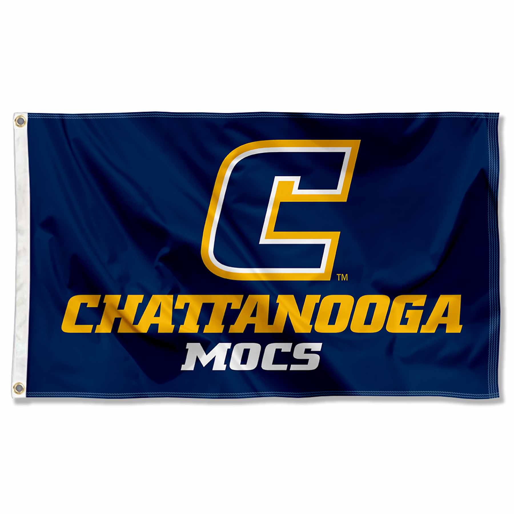 University Of Tennessee Chattanooga Mocs Flag UTC Large 3x5
