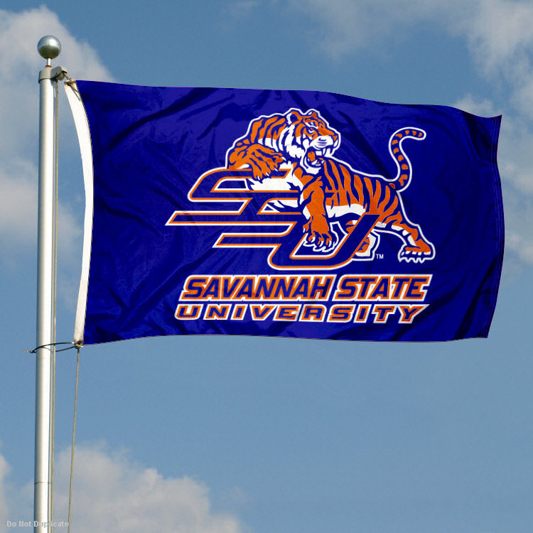 Savannah State Tigers Garden Flag and Yard Banner 