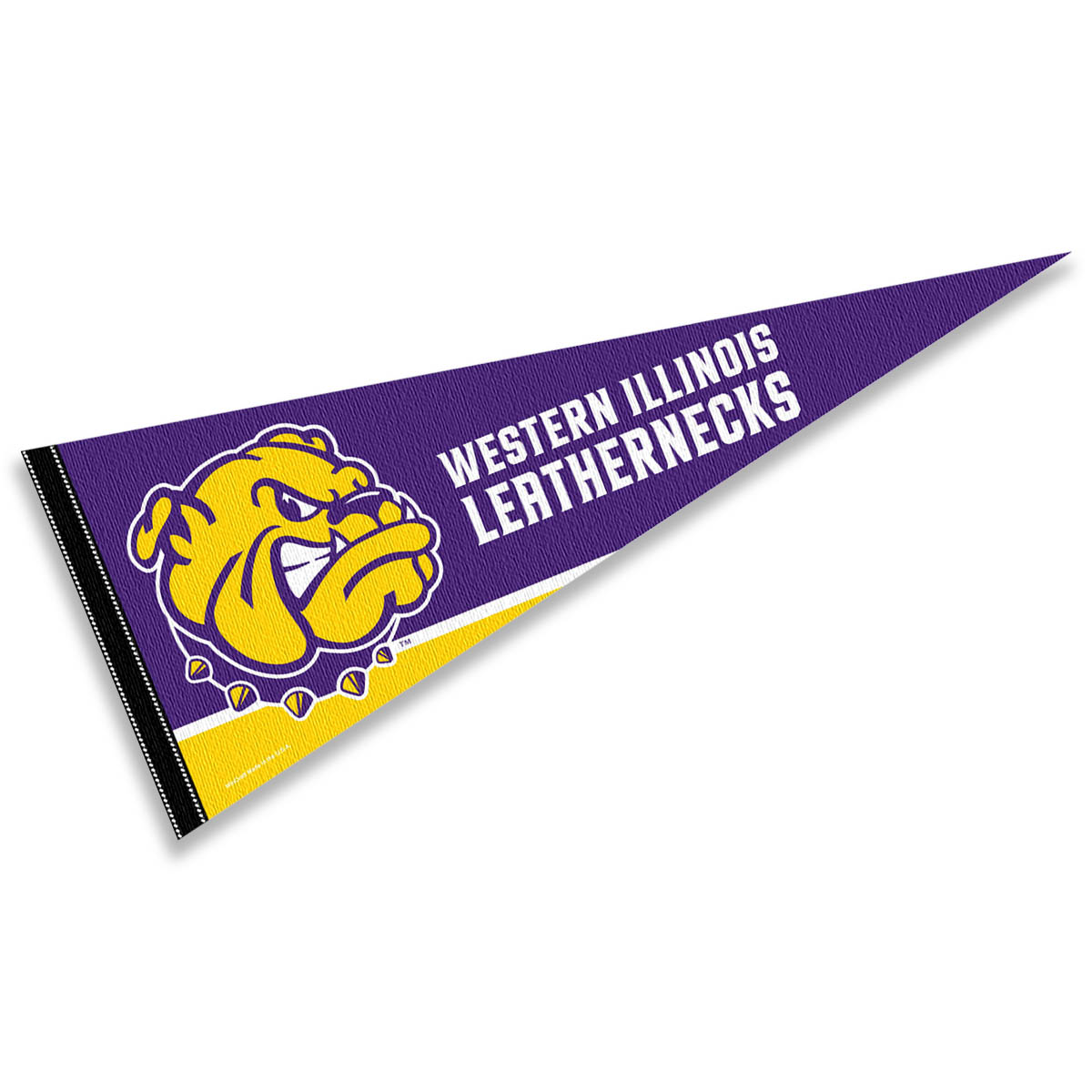 Western Illinois University Felt Pennant - Official 12x30 Inch College Wall Decor