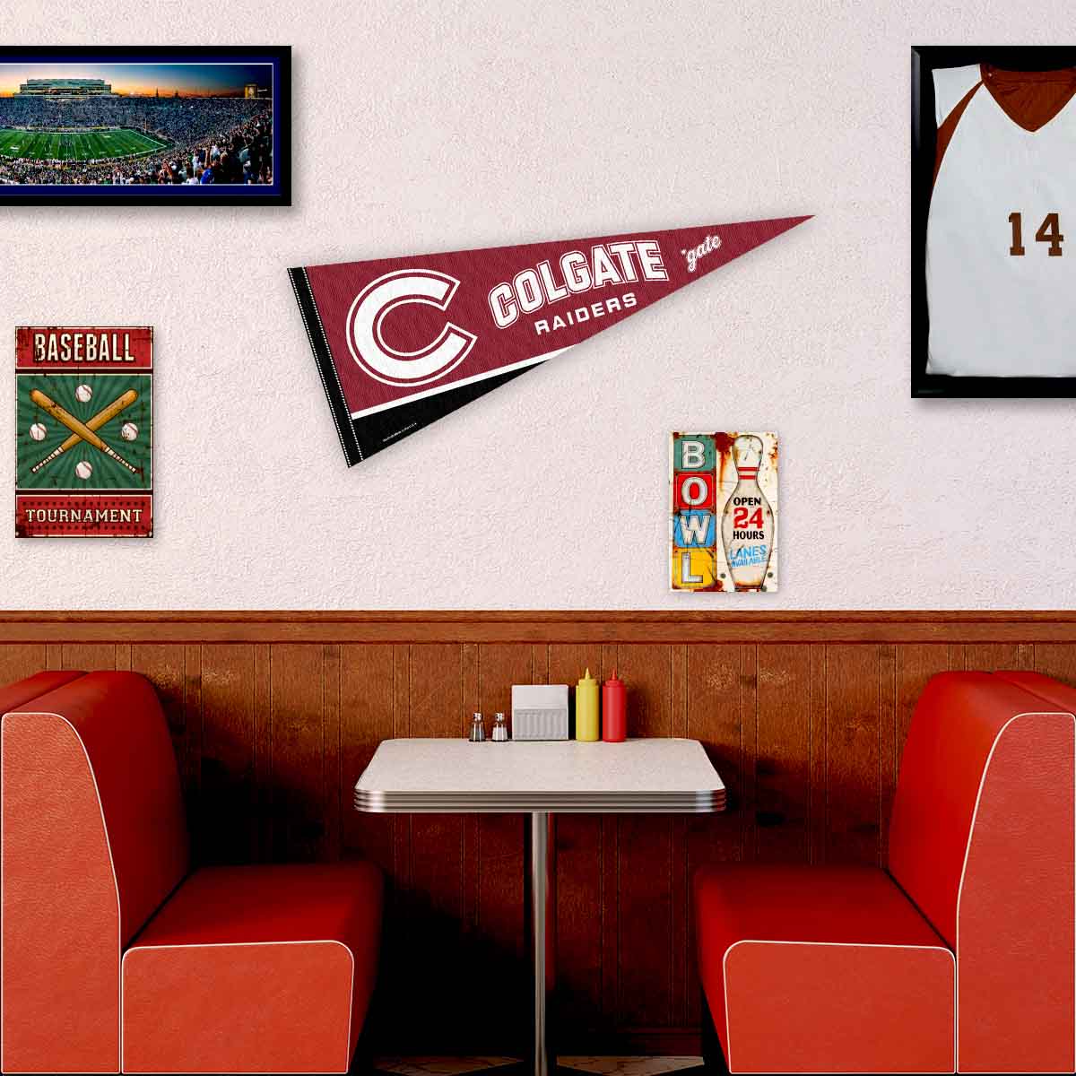 Colgate University 12x30 Felt Pennant 848267014220 | eBay
