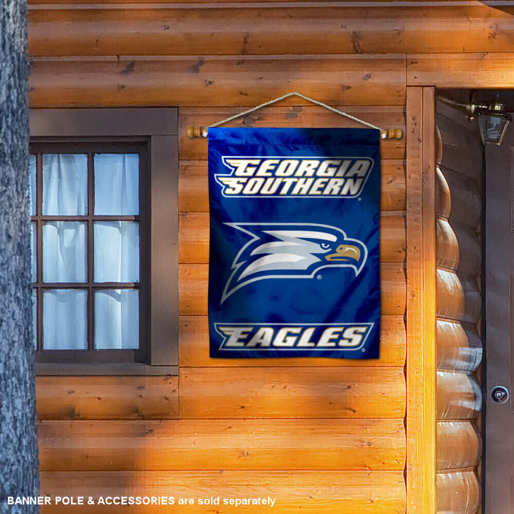 Georgia Southern University Eagles 28/" x 40/" Double Sided House Flag