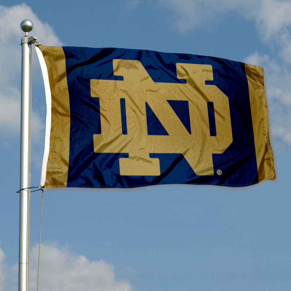 University of Notre Dame Banner Outdoor Flag 848267012462 | eBay