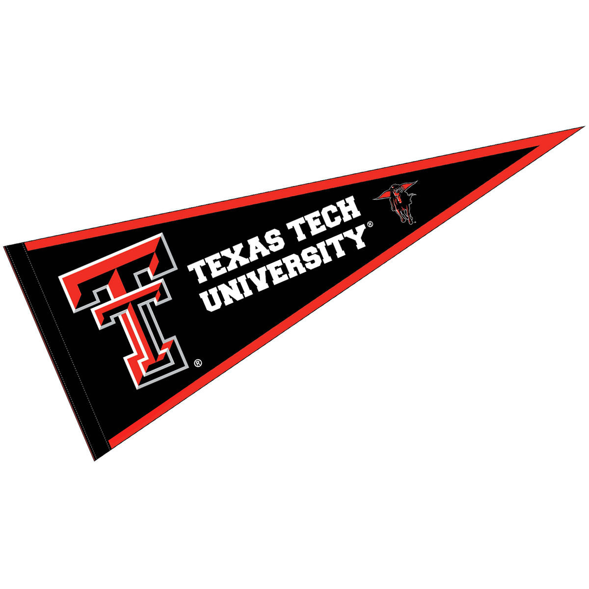 Texas Tech 12x30 Felt Pennant 848267023949 eBay